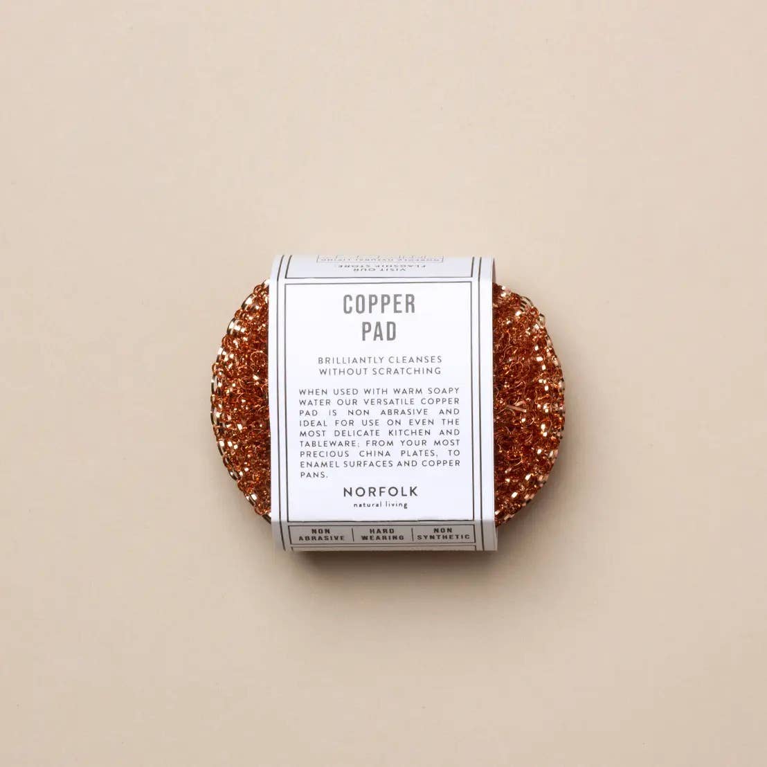 Sustainable Copper Scouring & Cleaning Pad