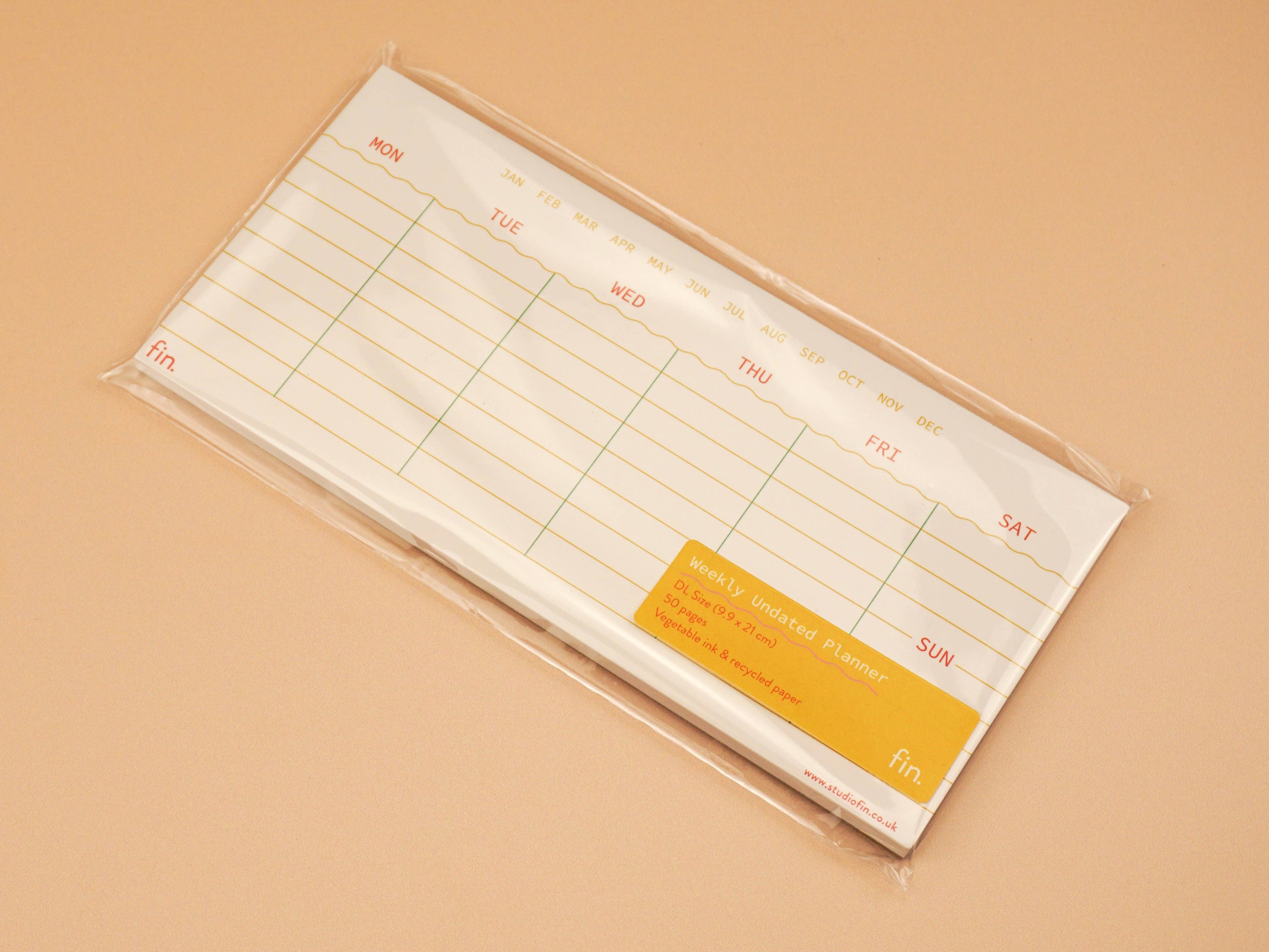 Mini Undated Weekly Planner