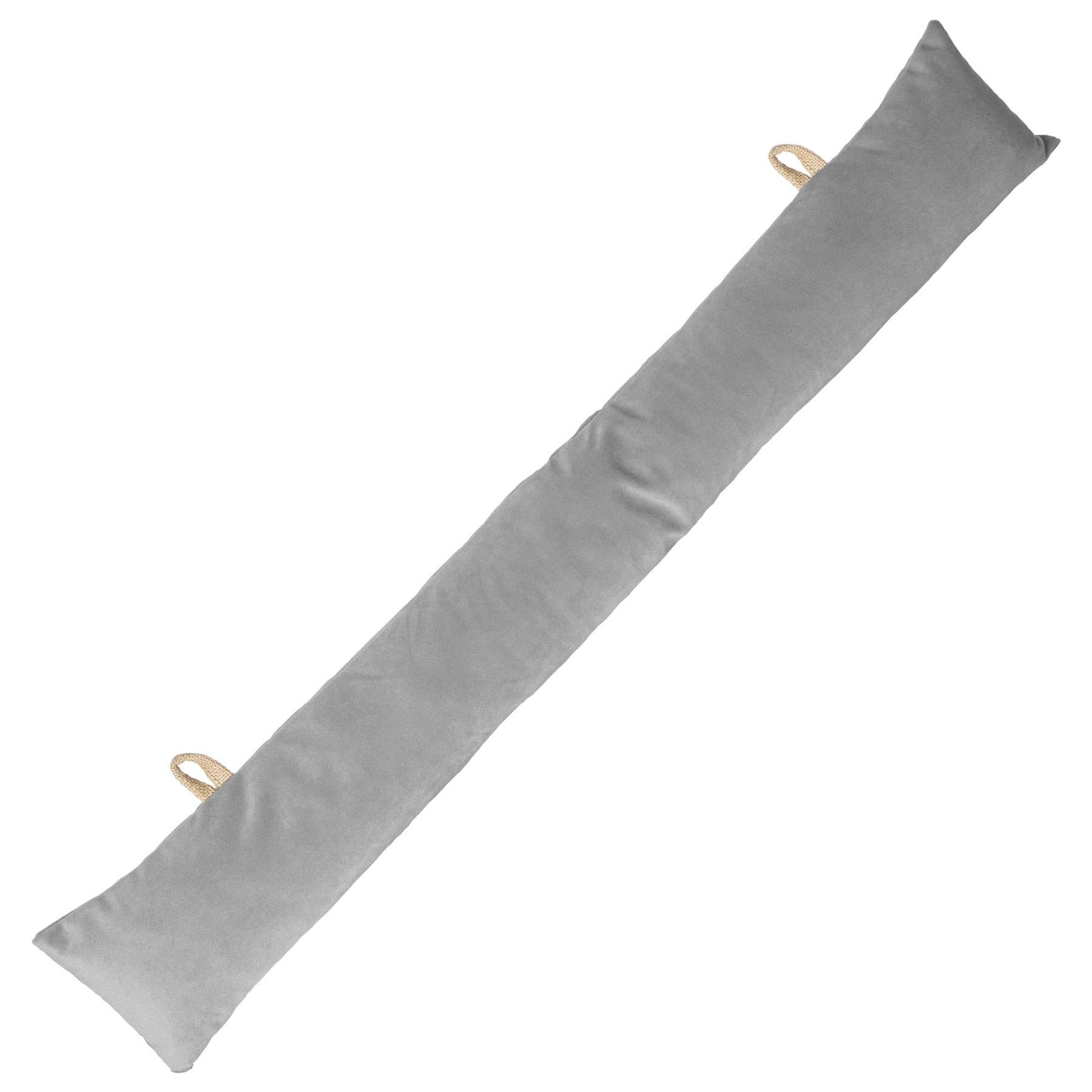 Velvet Draught Excluder -  Yellow