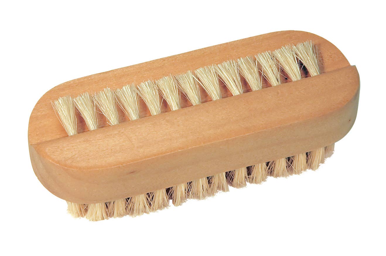 Light nail brush with natural bristles spa manicure