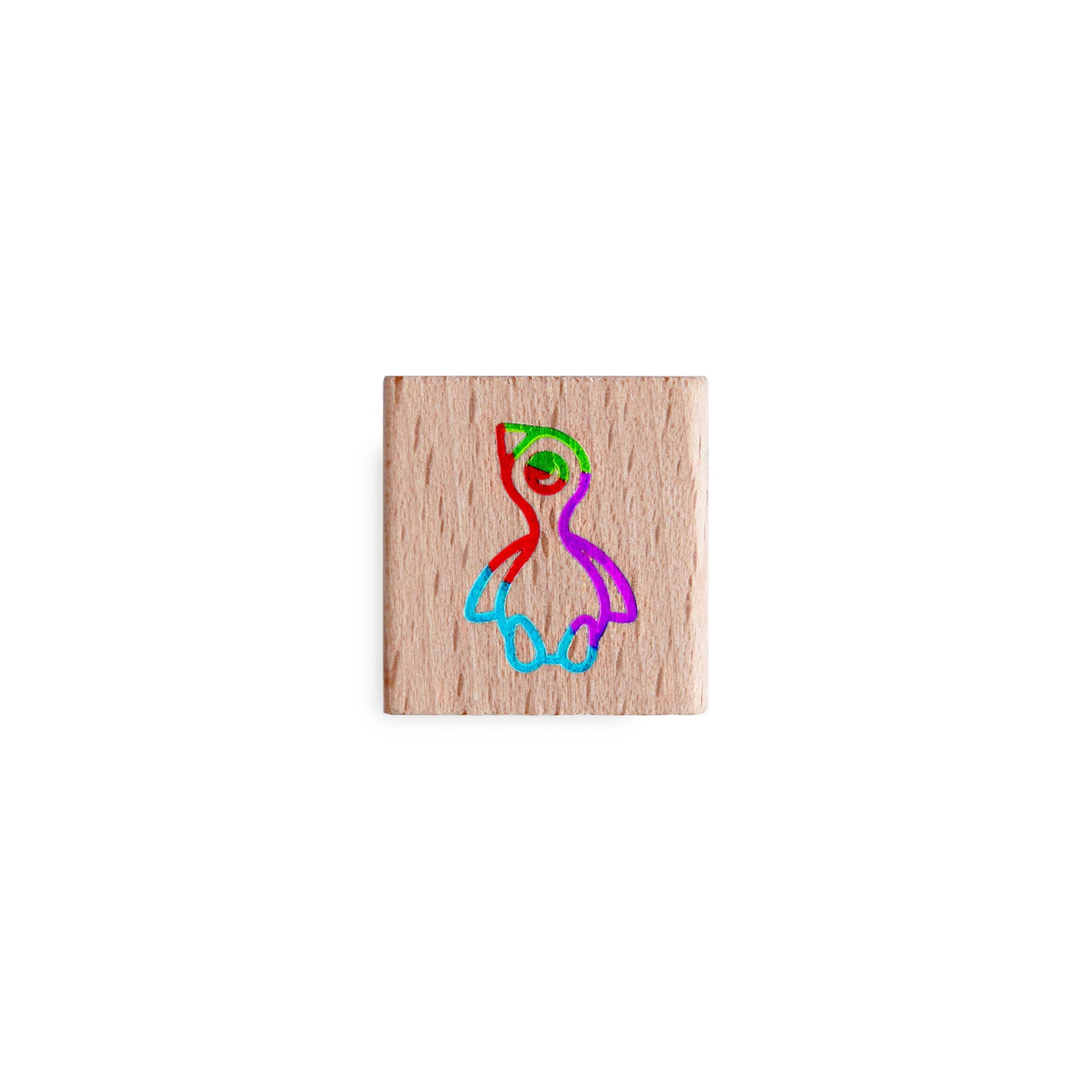 Odd Goose Wooden Double Sharpener: Blue