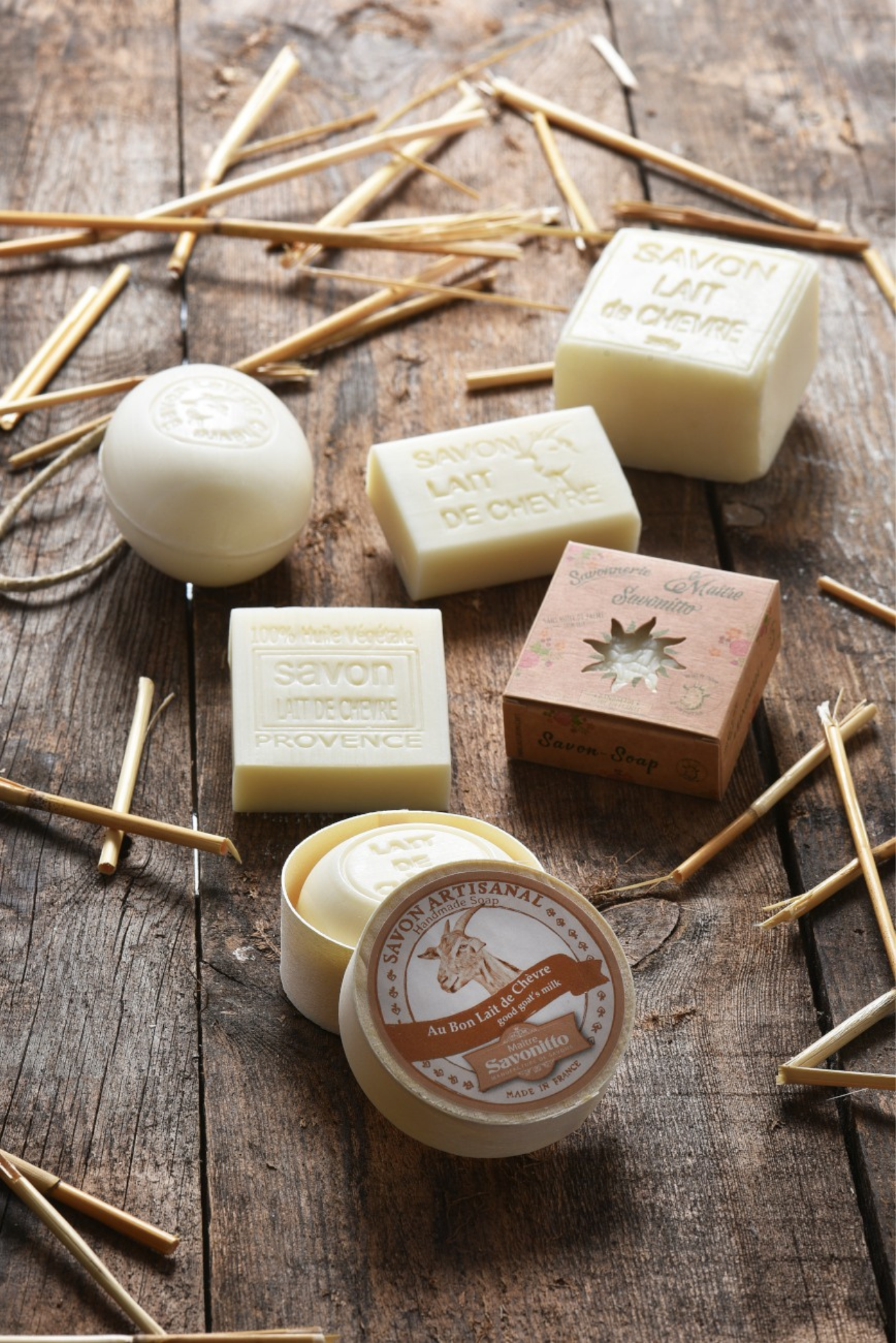 Goat Milk Soap in Wooden Box 100g