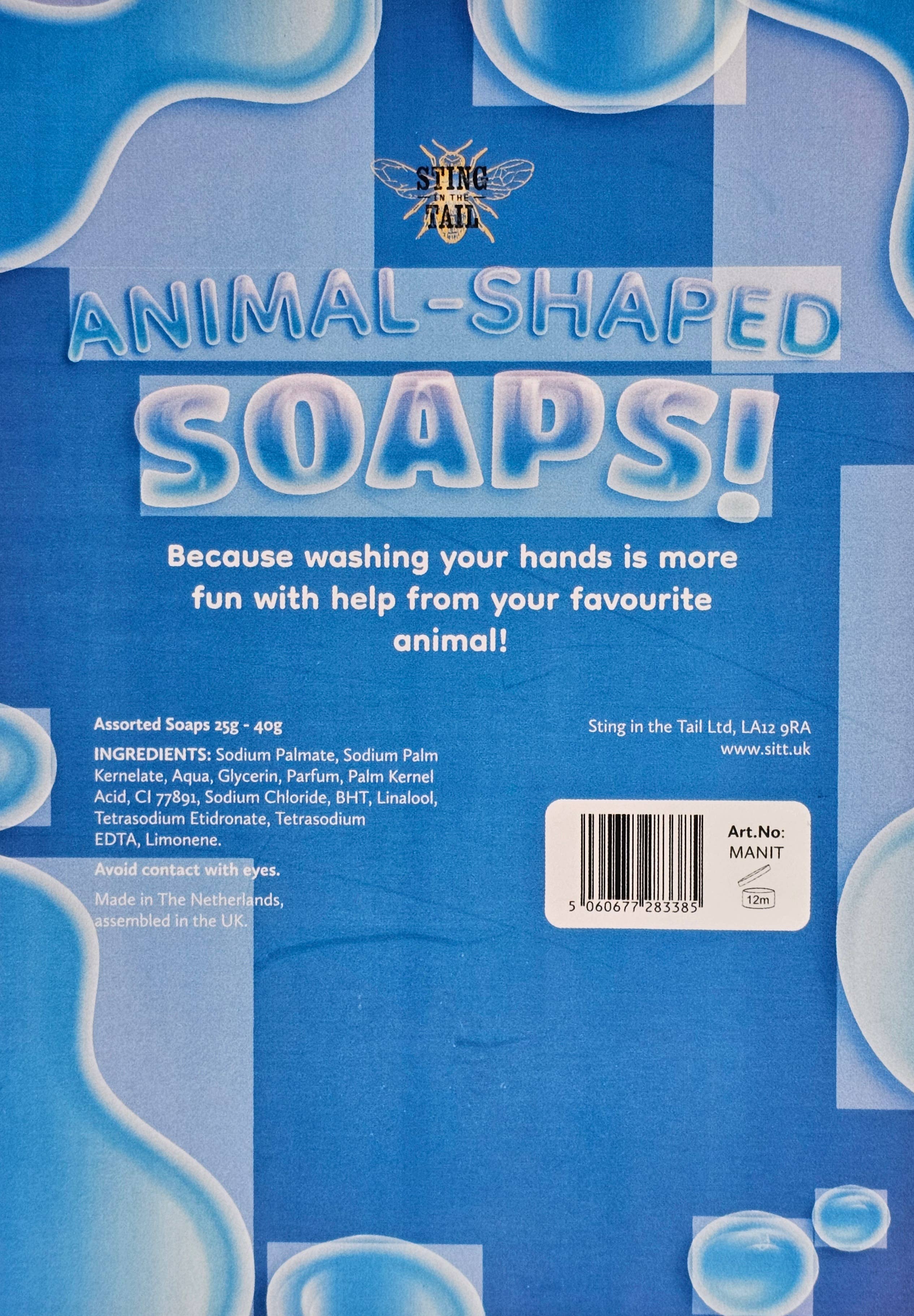 Mini Animal-Shaped Soaps