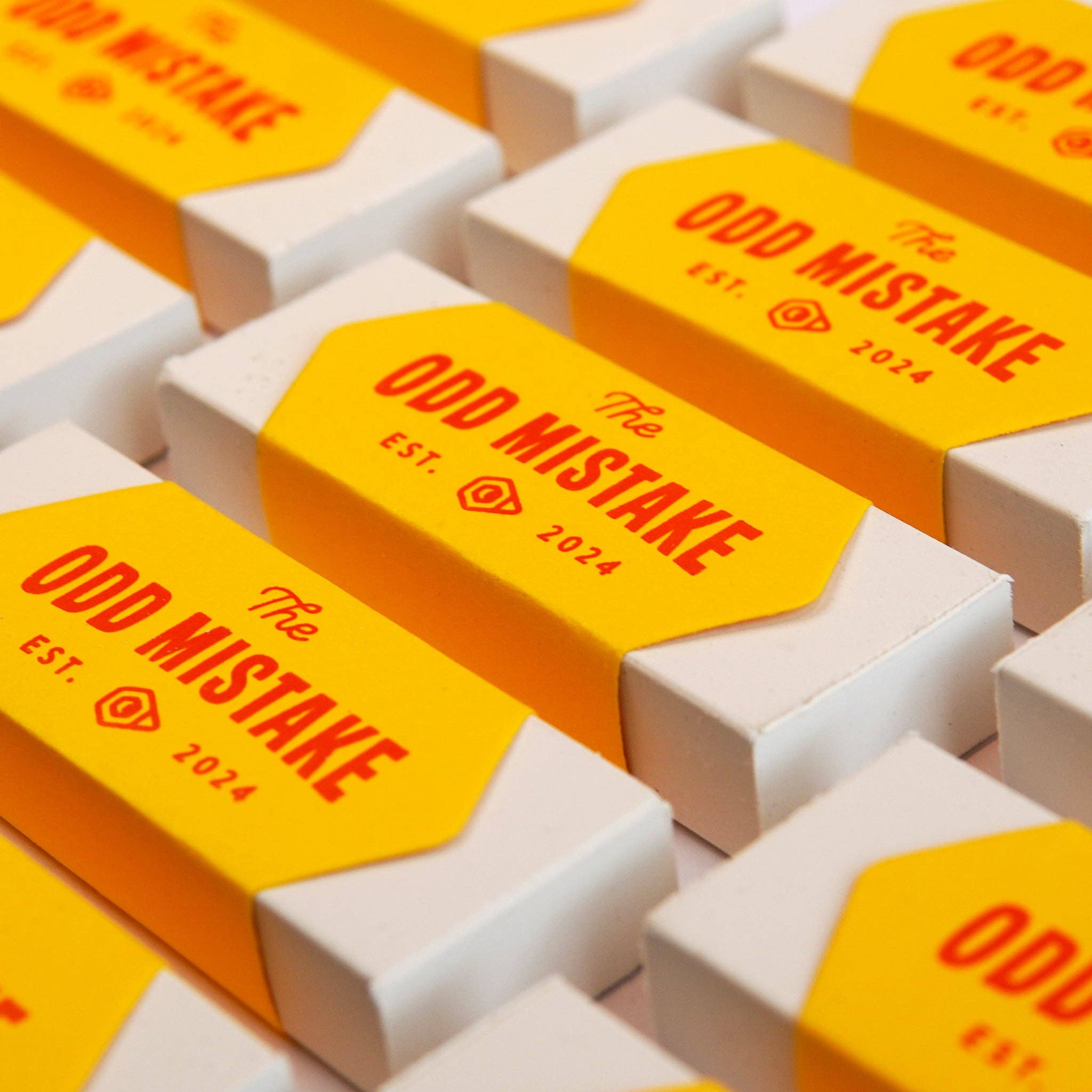The Odd Mistake Foil Printed Eraser