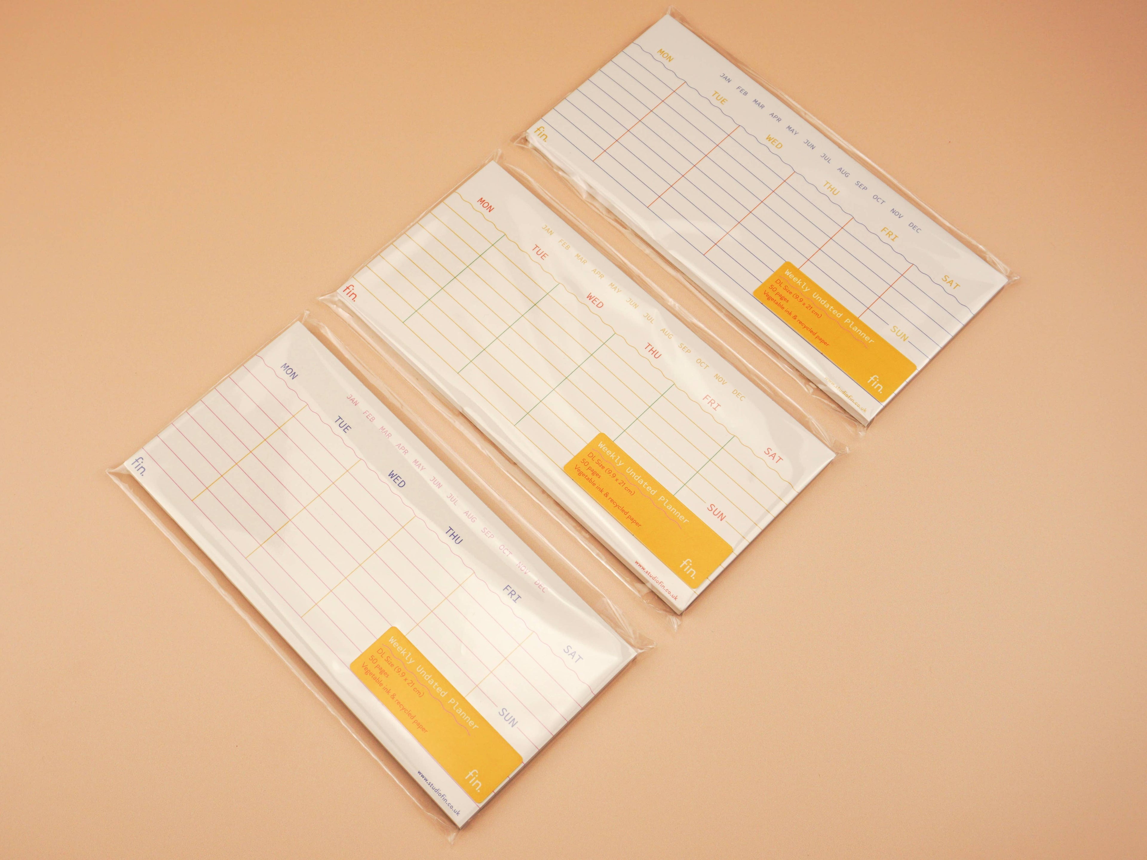 Mini Undated Weekly Planner