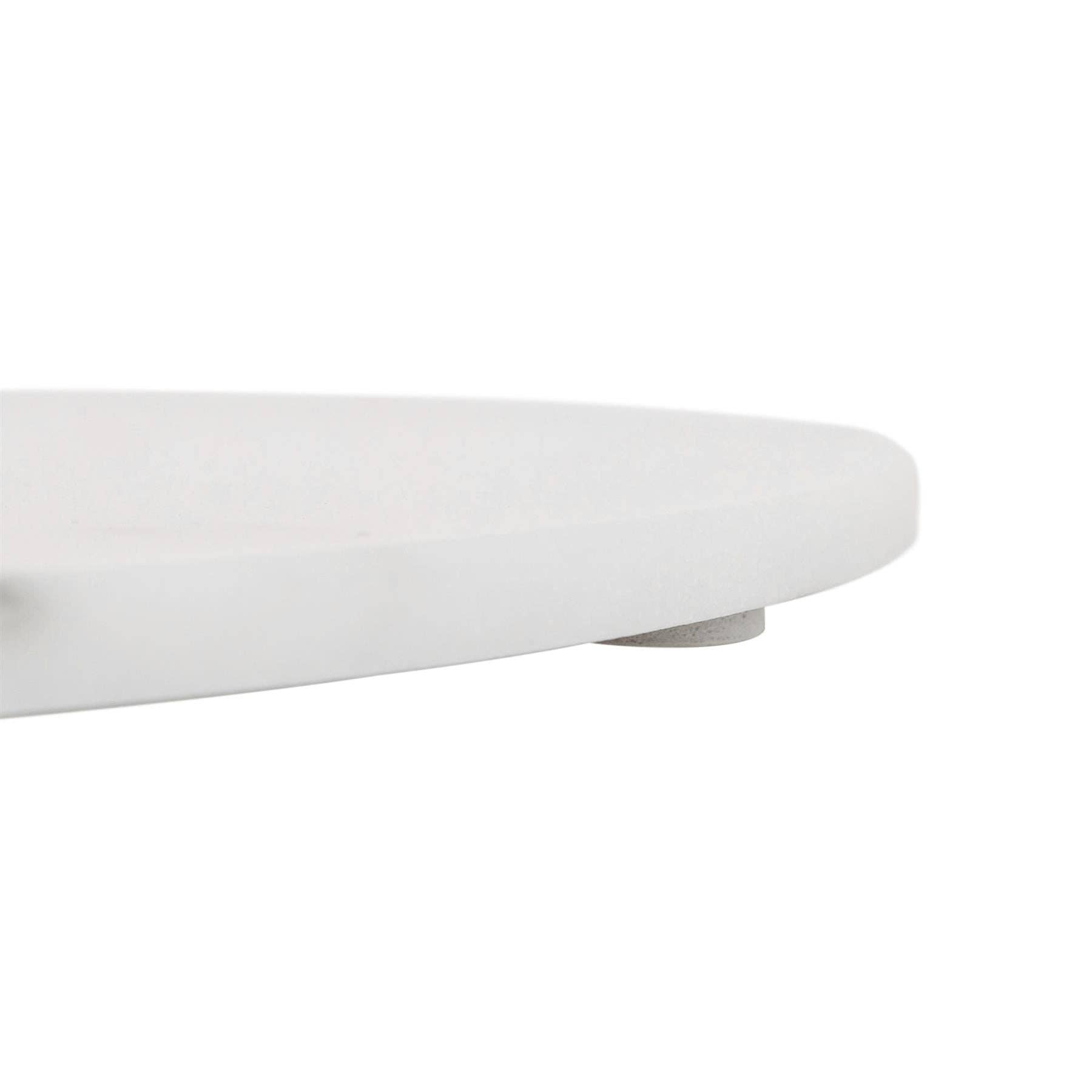 Round Marble Chopping Board - 30cm: White