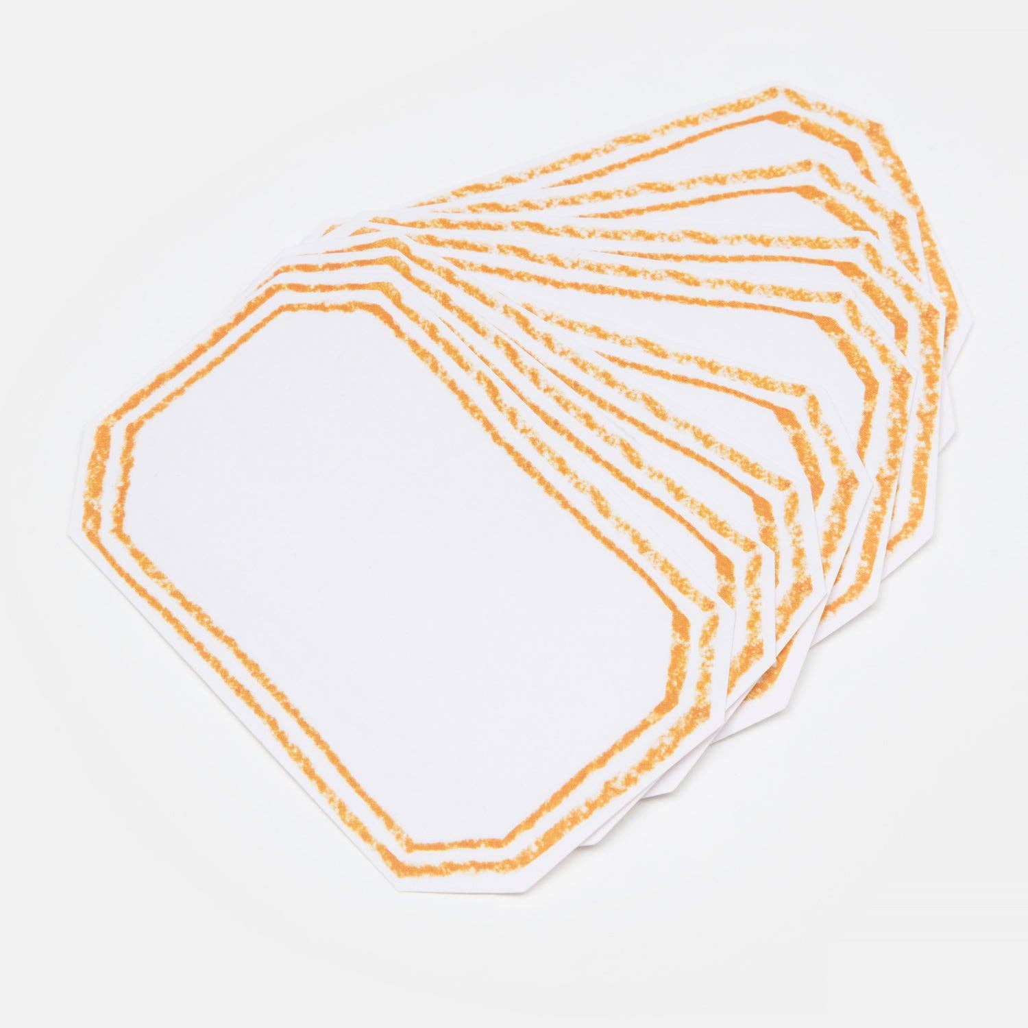 Self adhesive gift labels