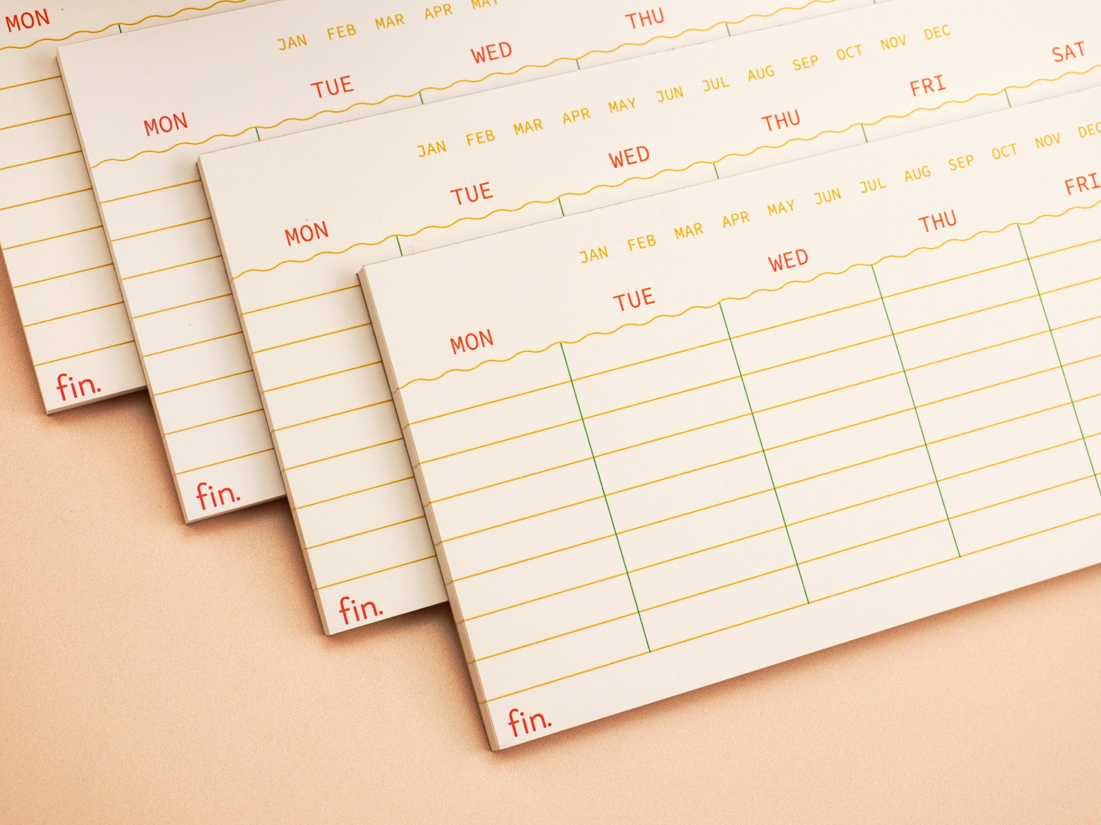Mini Undated Weekly Planner