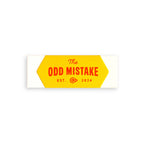 The Odd Mistake Foil Printed Eraser