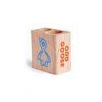 Odd Goose Wooden Double Sharpener: Blue