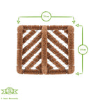 Natural Coir Scraper Door Mat