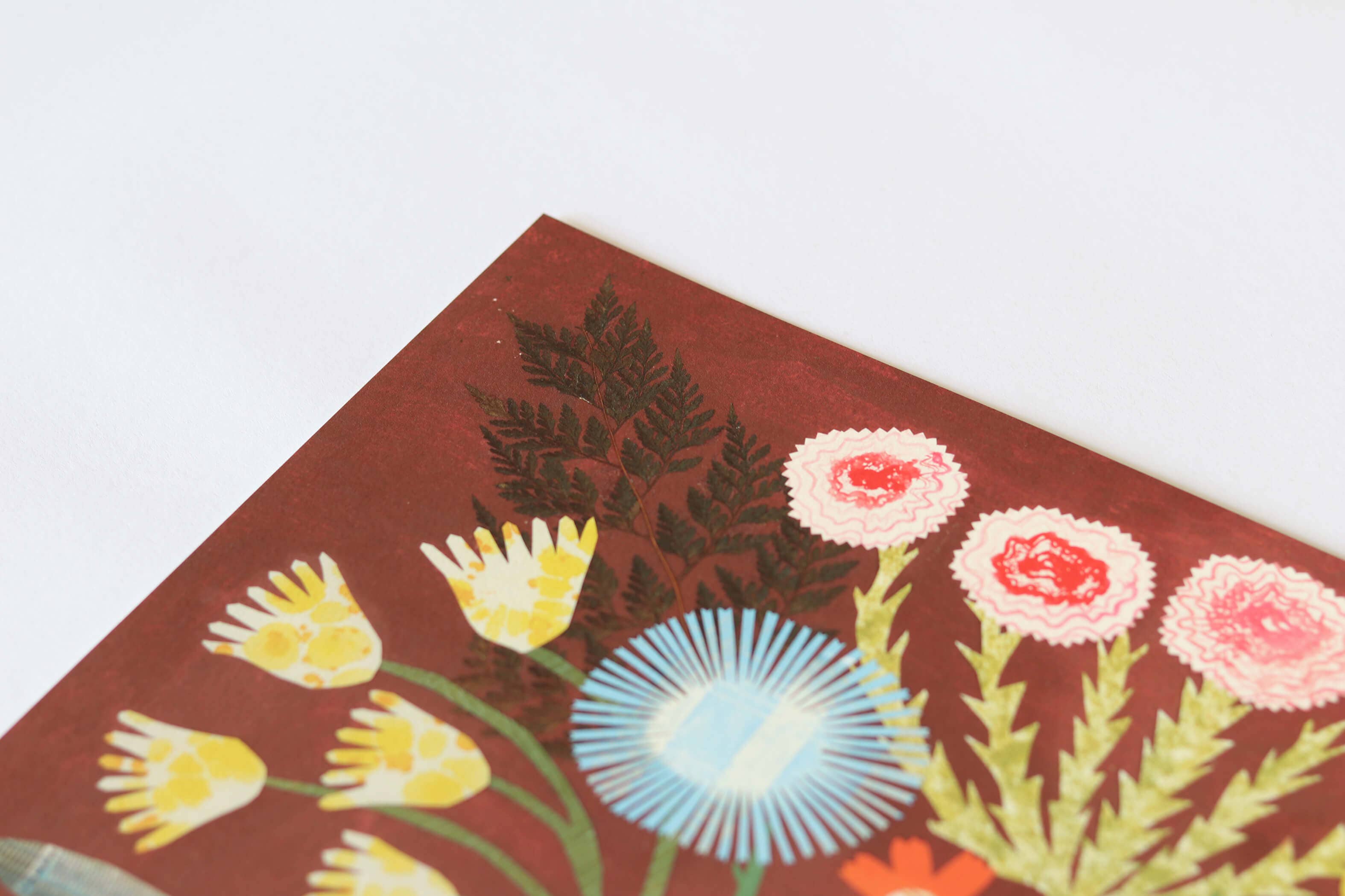Burgundy Bouquet Print