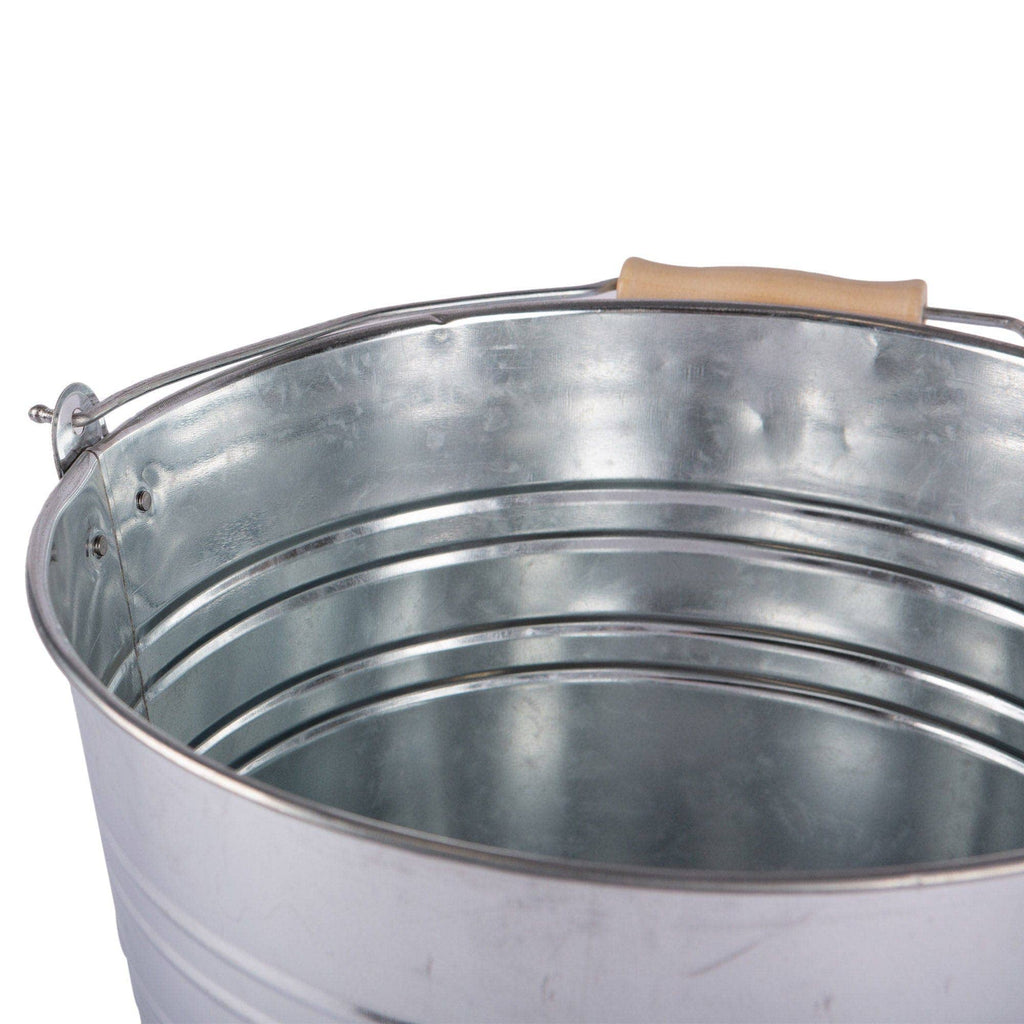 12L Galvanised Steel Bucket - By Blackspur - All Good Things