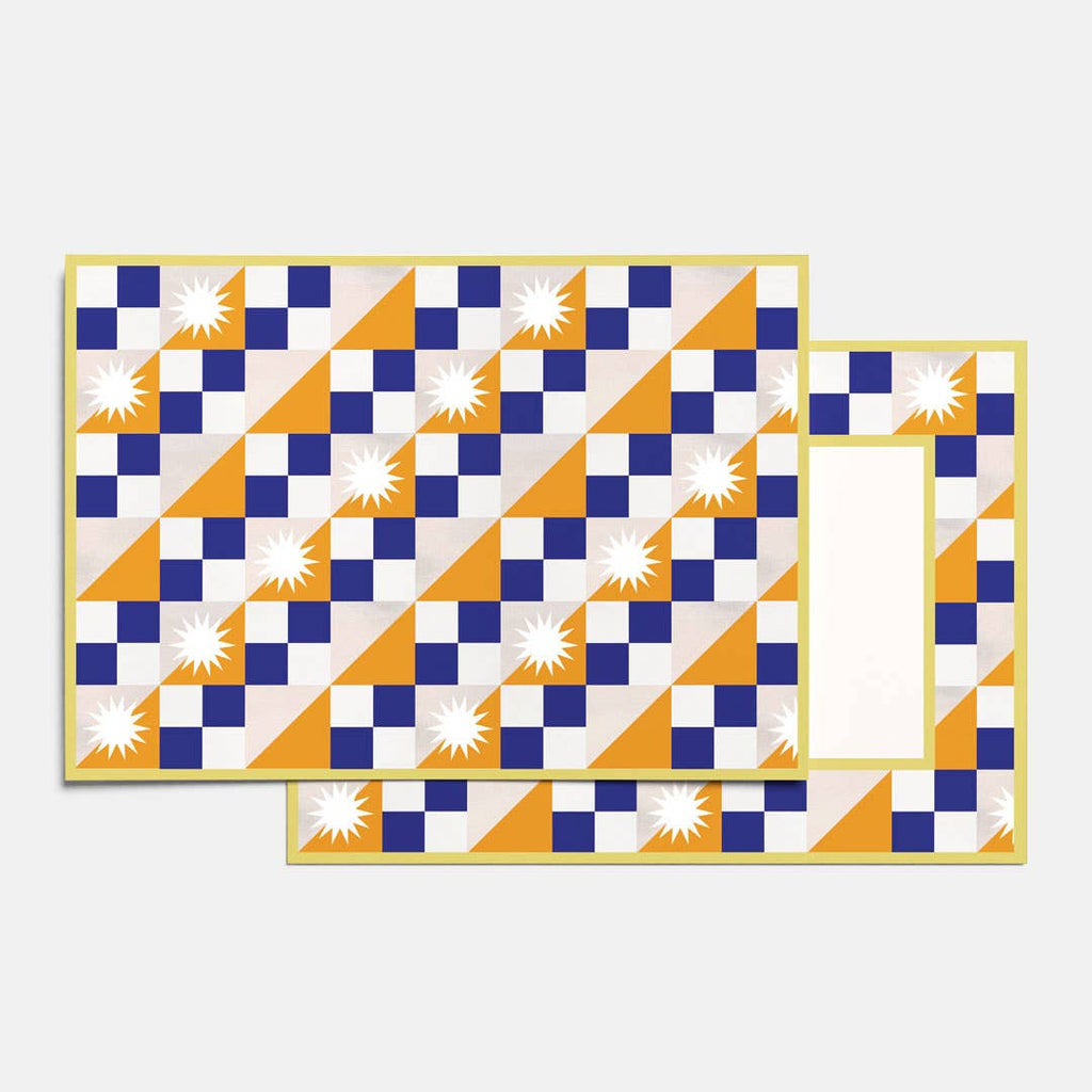 Geometric Notecard Set | Pack of 10