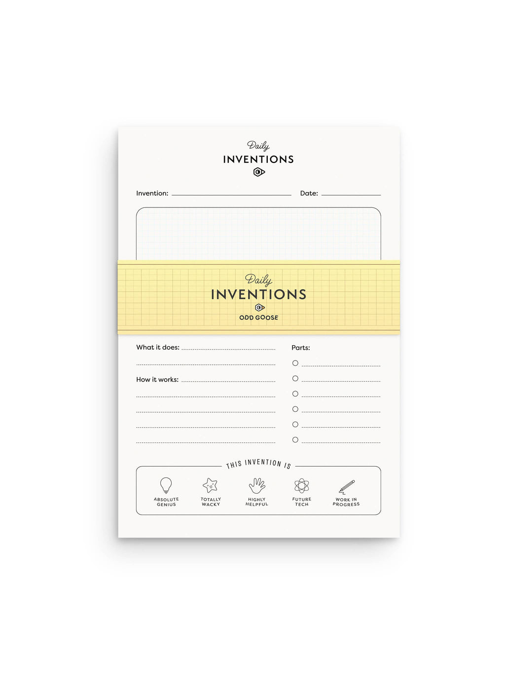 Daily Inventions Creative STEM Notepad