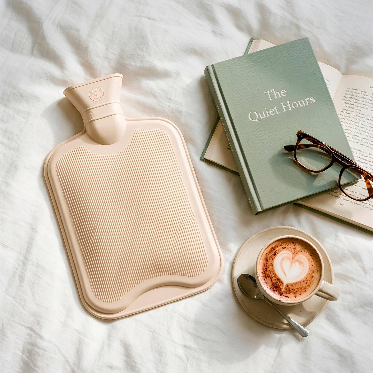 1.8L Hot Water Bottle - Cream - All Good Things
