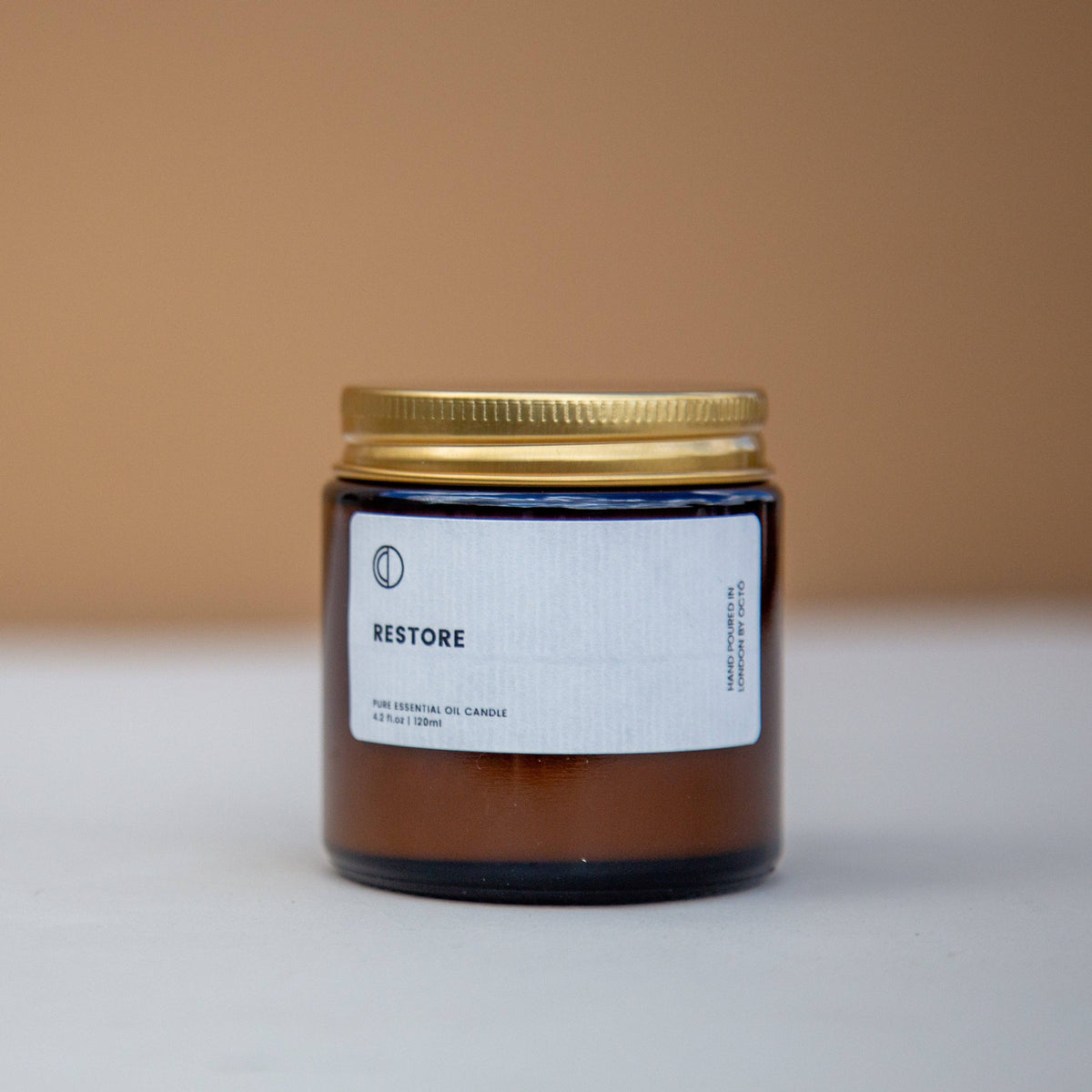 Restore (Lemon + Bergamot + Rosemary) | Amber Jar Candle: 250ml