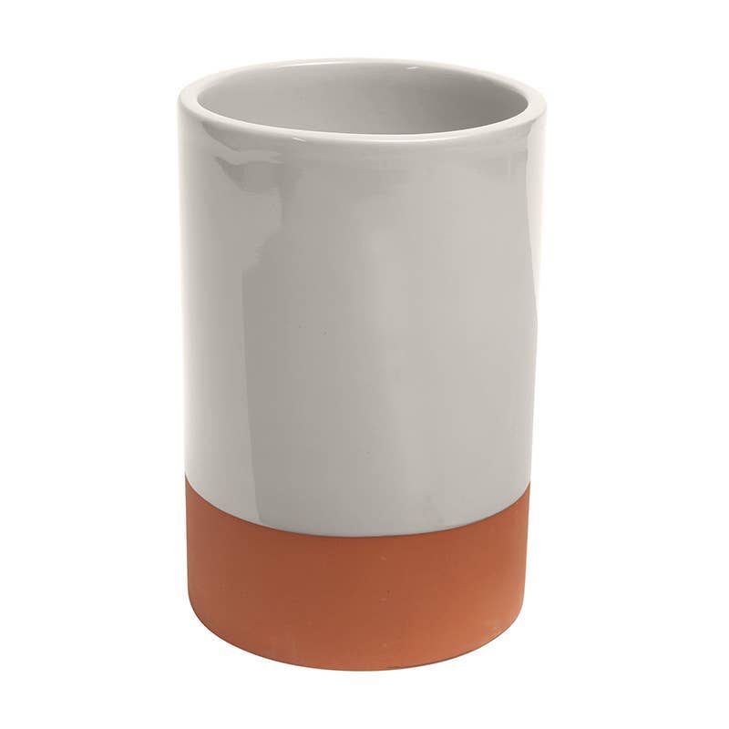 Sintra Glazed Terracotta Wine Cooler - Stone: Stone
