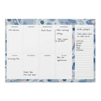 Weekly Planner Pad, Week To View, Organiser, Marble Design