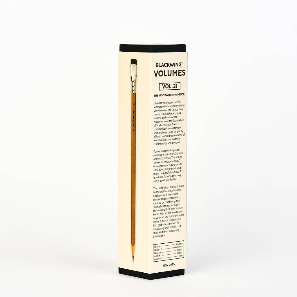 Blackwing Volume 21 Pencils – Pack of 12