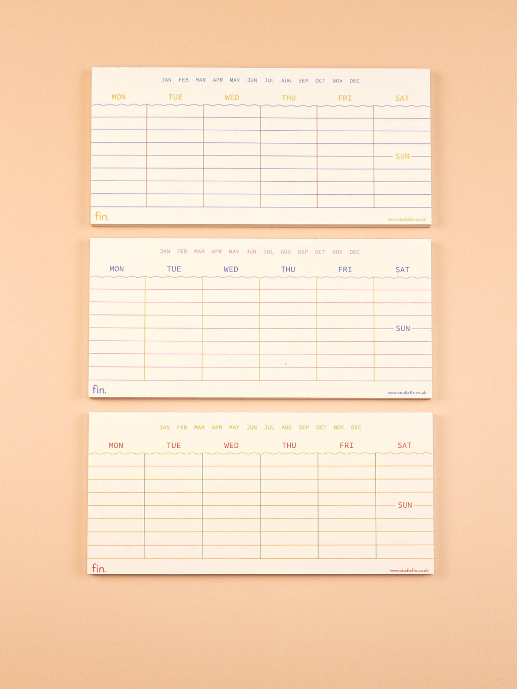Mini Undated Weekly Planner