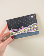 Bristol Clifton Suspension Bridge Christmas card: Biodegradable cello bag