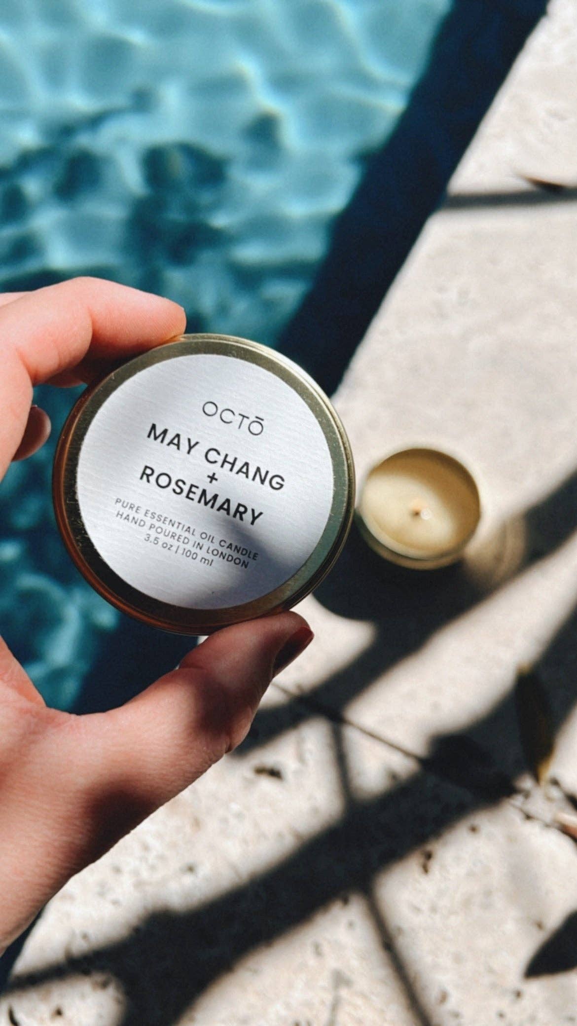 Travel tin candle 100ml: Eucalyptus + Peppermint
