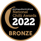 Clifton Chilli Club National Chilli Awards 2022 Bronze badge