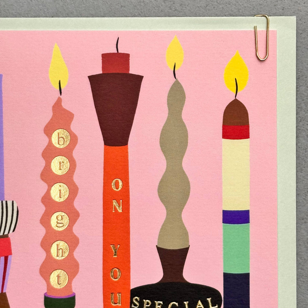 Candle Interiors Objet Special Day Birthday Card 