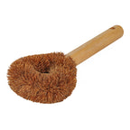 Coconut Scrubber Brush with Hard Bristles