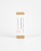 Pulse point gel packaging labeled 'Bad Head Day' on a white background