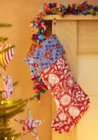 Akya Floral Block Print Stocking