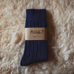 Alpaca Socks: Navy / Small (UK4-7)