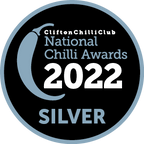 Clifton Chilli Club National Chilli Awards 2022 Silver badge