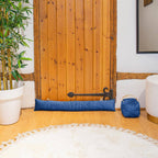 Velvet Draught Excluder -  Yellow