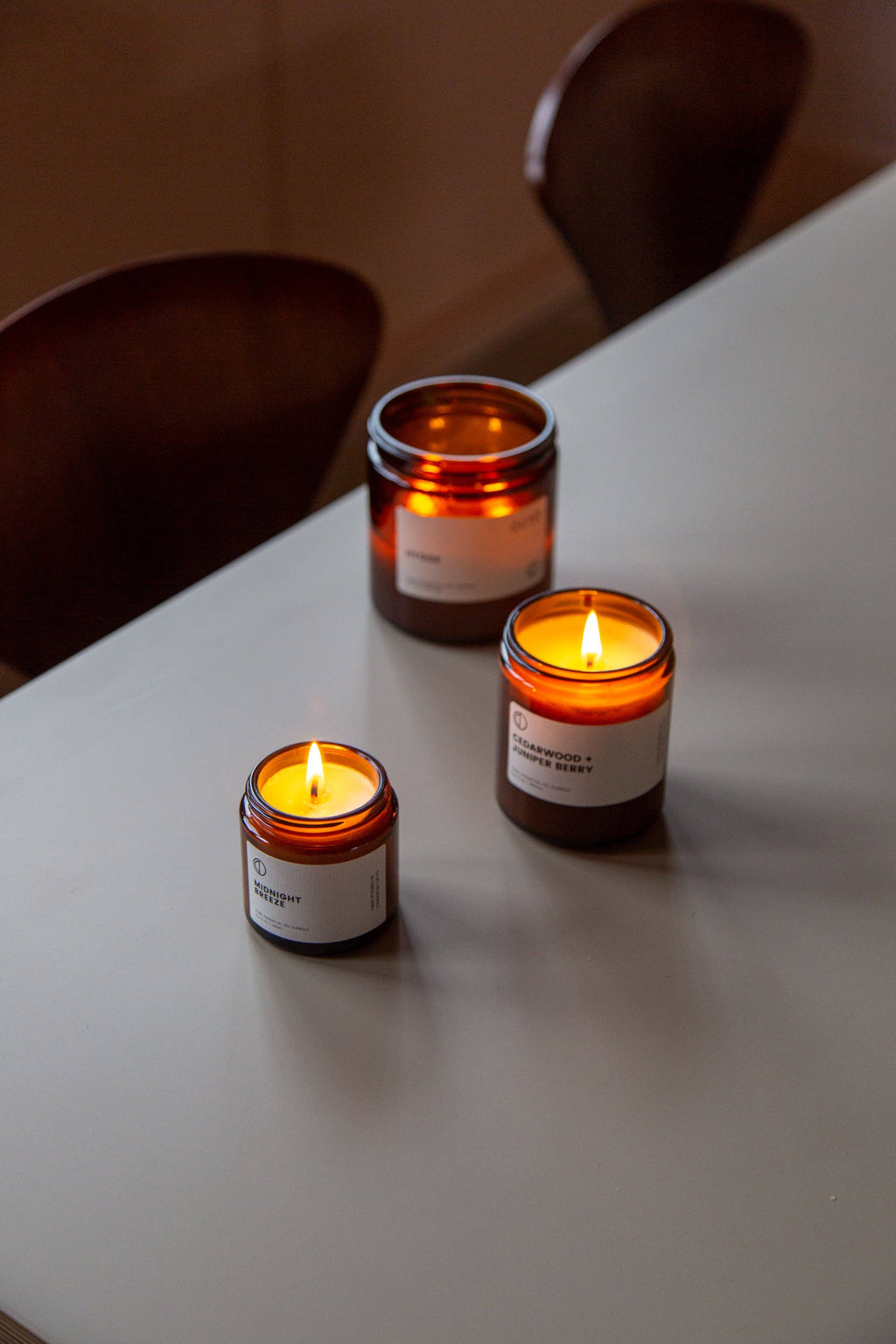Restore (Lemon + Bergamot + Rosemary) | Amber Jar Candle: 250ml