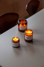 Restore (Lemon + Bergamot + Rosemary) | Amber Jar Candle: 250ml