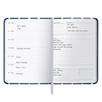 Undated Weekly Planner, Notes & To Dos - Navy Spot Cover