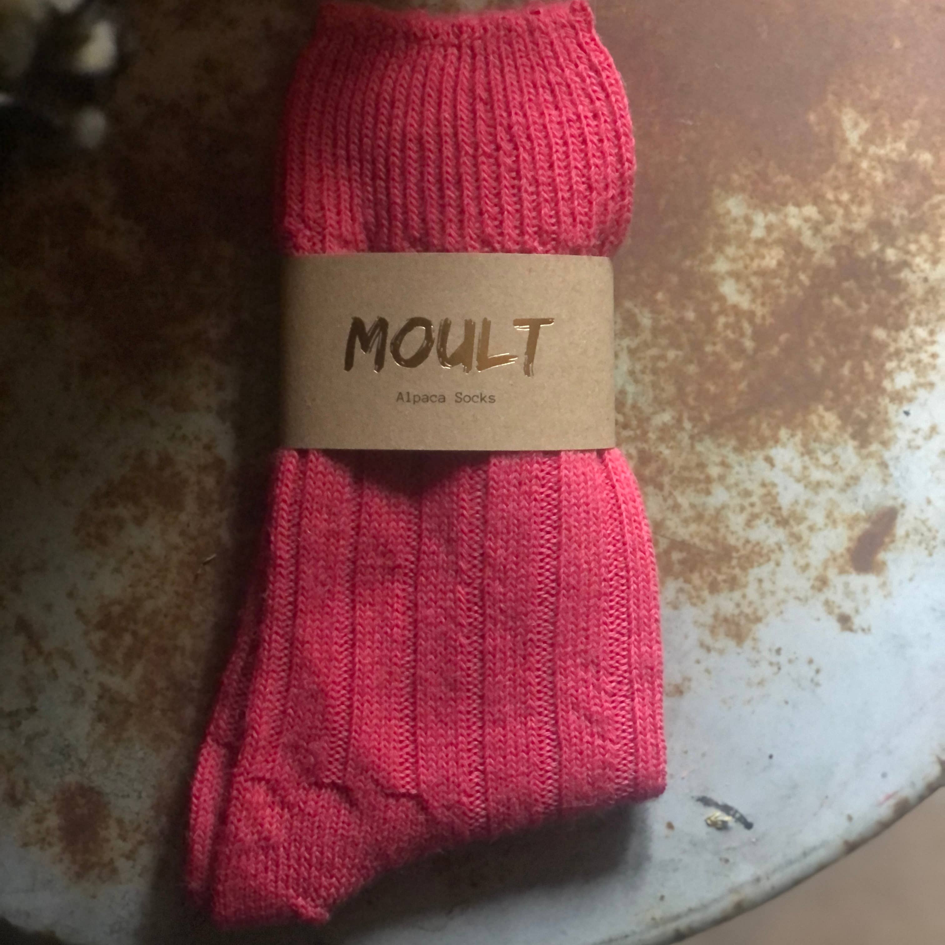 Alpaca Socks: Green / Small (UK4-7)