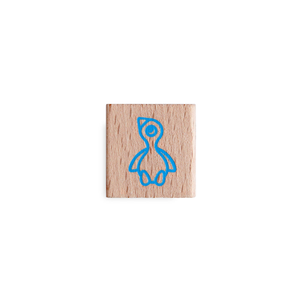 Odd Goose Wooden Double Sharpener: Blue
