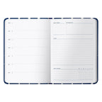 Undated Weekly Planner, Notes & To Dos - Navy Spot Cover