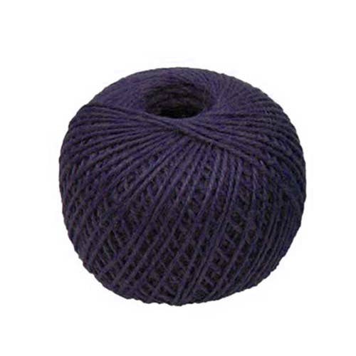 Jute Twine - Dark Blue - 60 meters