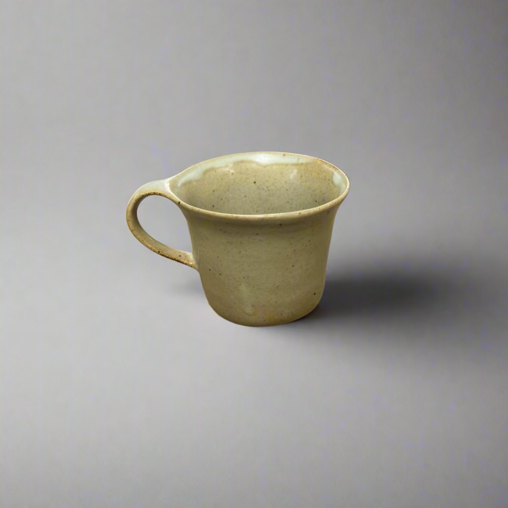 Cashew glaze swoop coffee cup 6.5cm