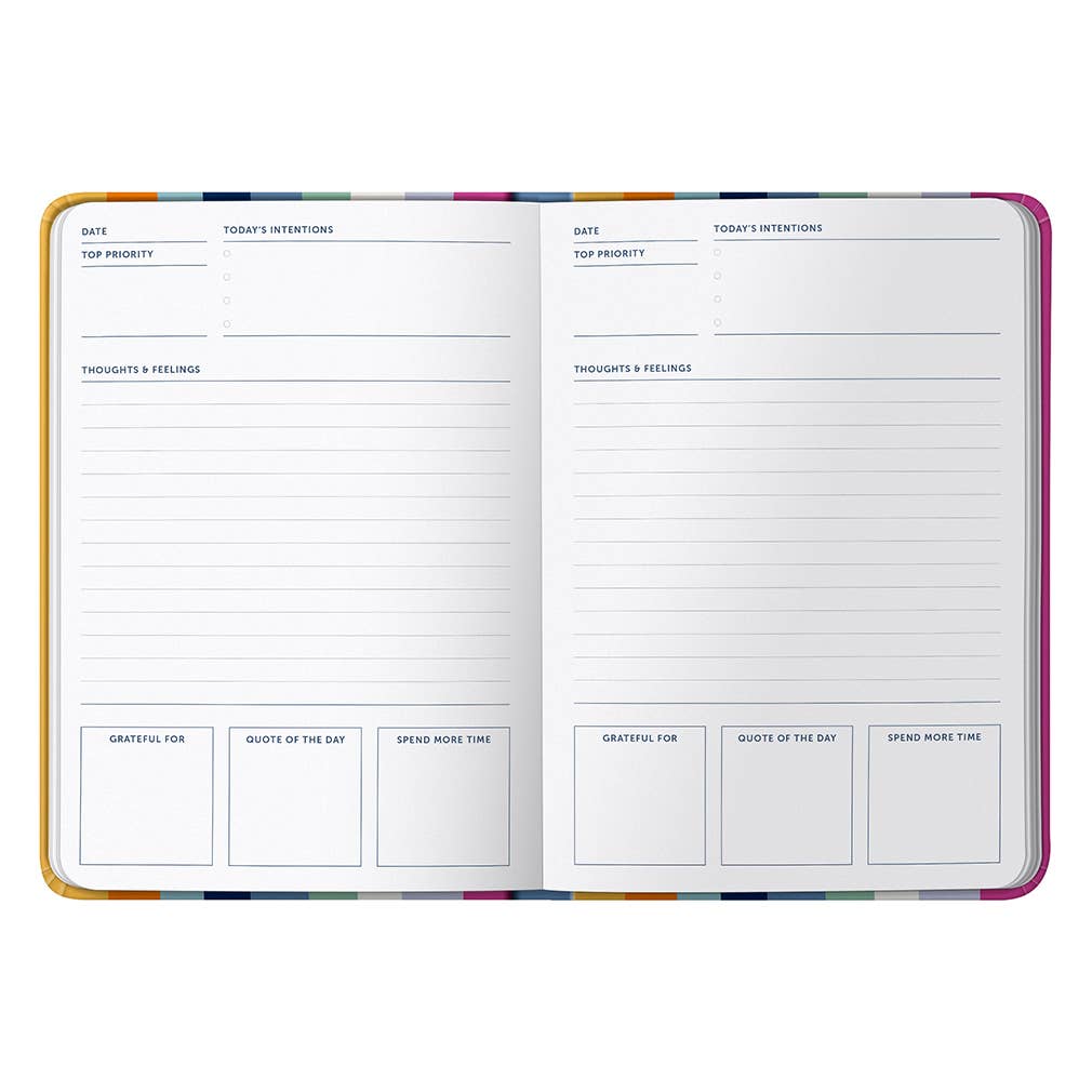 Wellness Journal, Self Care, Undated, Daily Thoughts & Notes