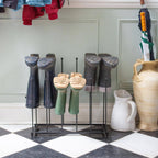 6 Pair Steel Wellington Boot Rack - All Good Things