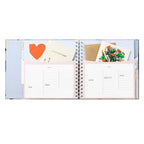 Birthday Card Book - Floral - Storage Pocket & Reminders