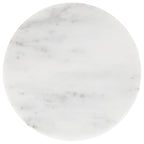 Round Marble Chopping Board - 30cm: White