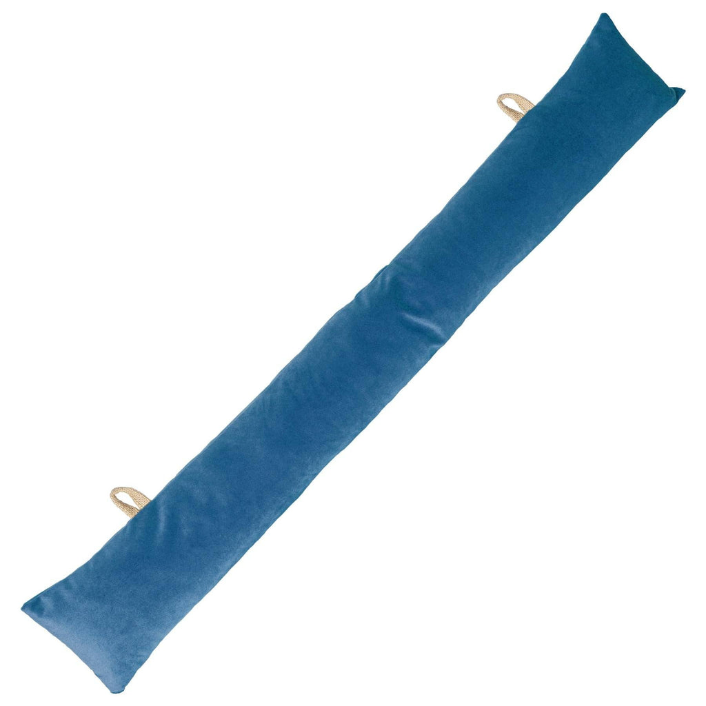 Velvet Draught Excluder -  Yellow