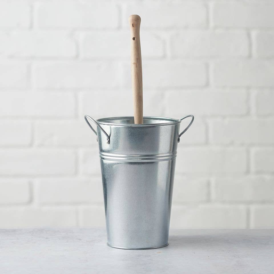 Toilet Brush Holder: Cream