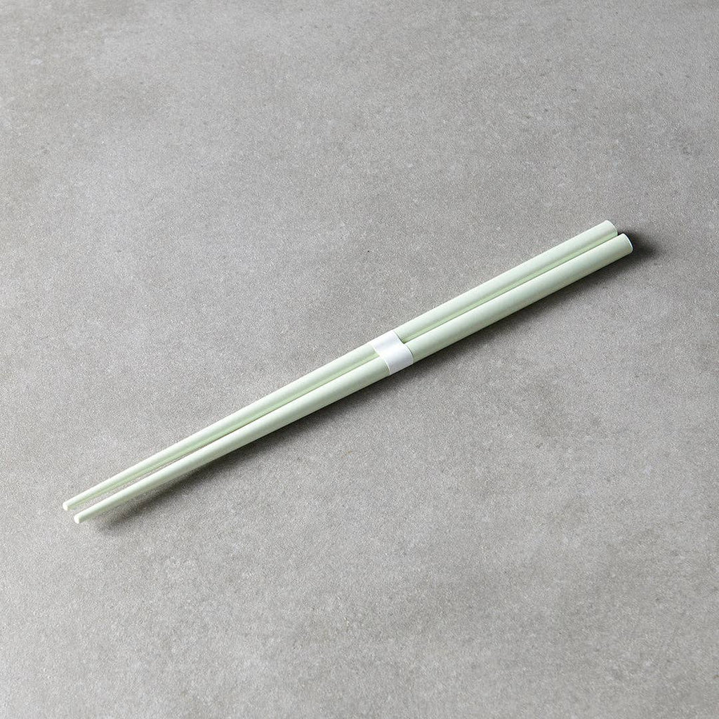 Mint Green & White Chopsticks 23cm: Default